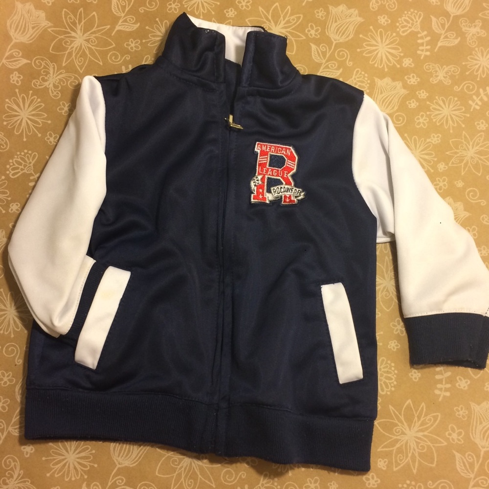 [rocawear] boy’s zipper up jacket 3-6 months